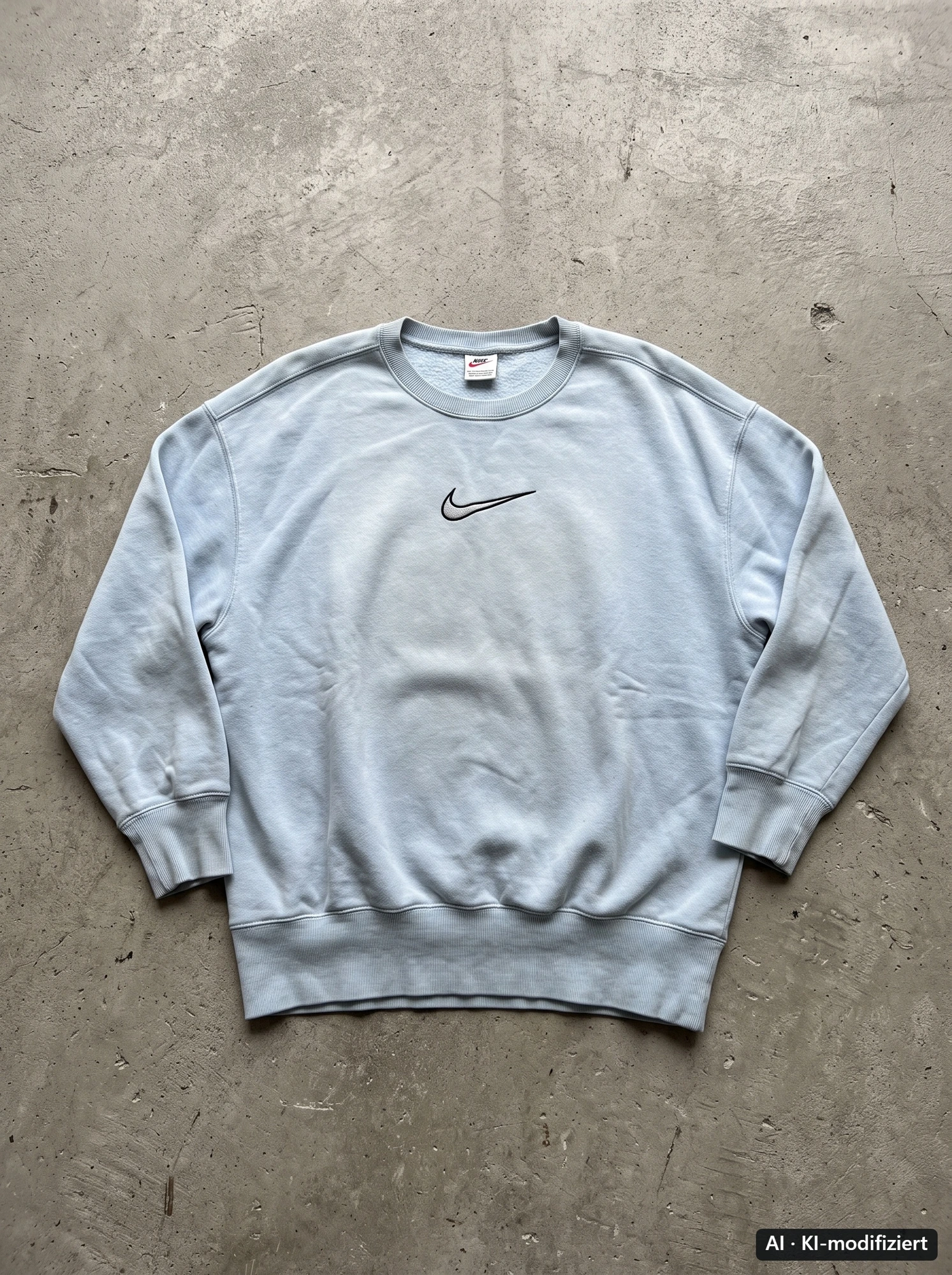 Nike Crewneck Grau Mini Swoosh